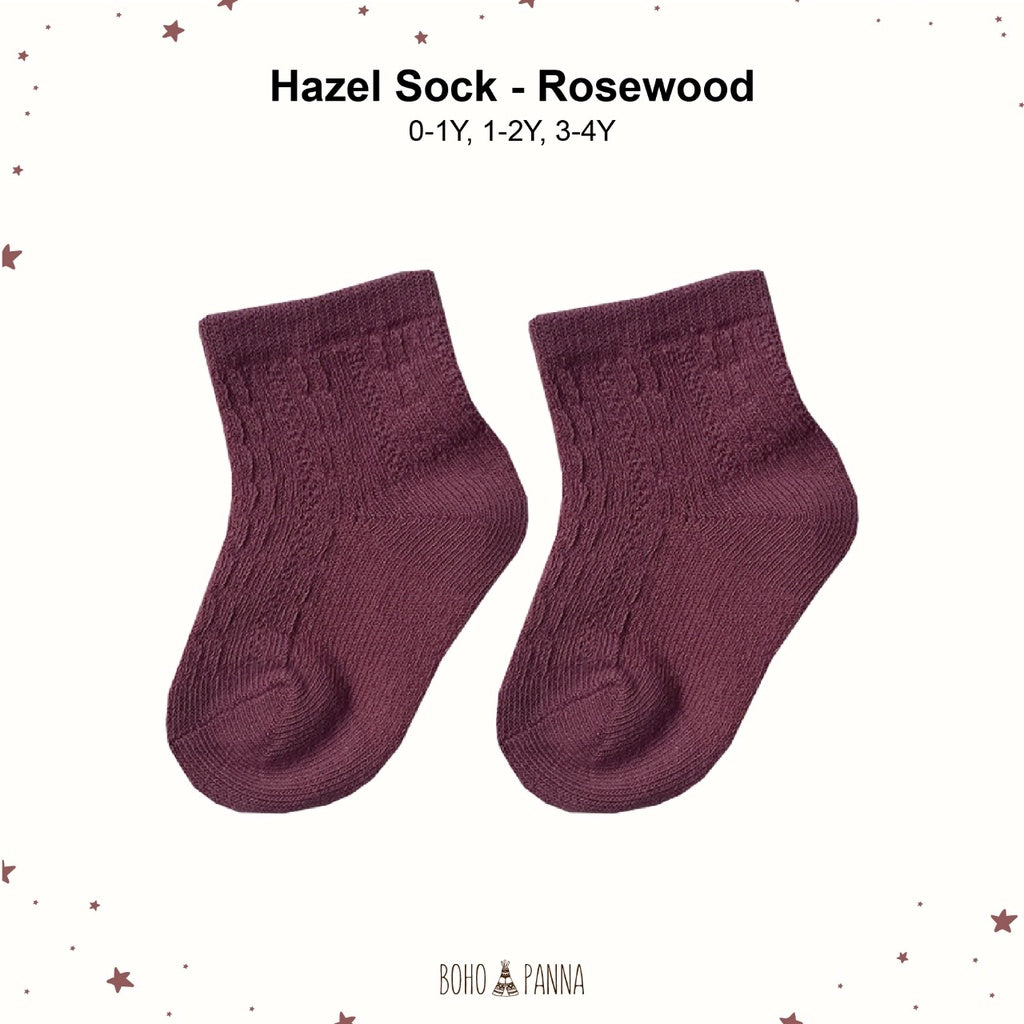 BohoPanna Hazel Socks 0-3Y Rajut Kaos Kaki Sock Bayi Anak