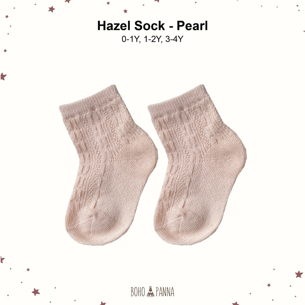BohoPanna Hazel Socks 0-3Y Rajut Kaos Kaki Sock Bayi Anak
