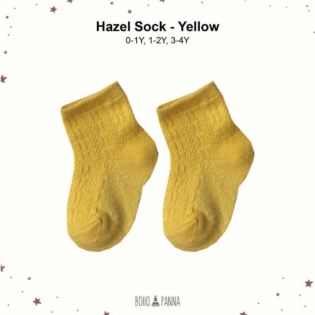 BohoPanna Hazel Socks 0-3Y Rajut Kaos Kaki Sock Bayi Anak