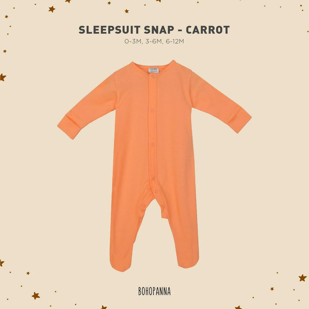 BohoPanna Sleepsuit Print Sleepsuit Bayi 0-1 Year Jumper Anak Katun