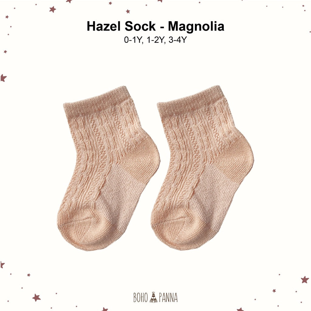 BohoPanna Hazel Socks 0-3Y Rajut Kaos Kaki Sock Bayi Anak