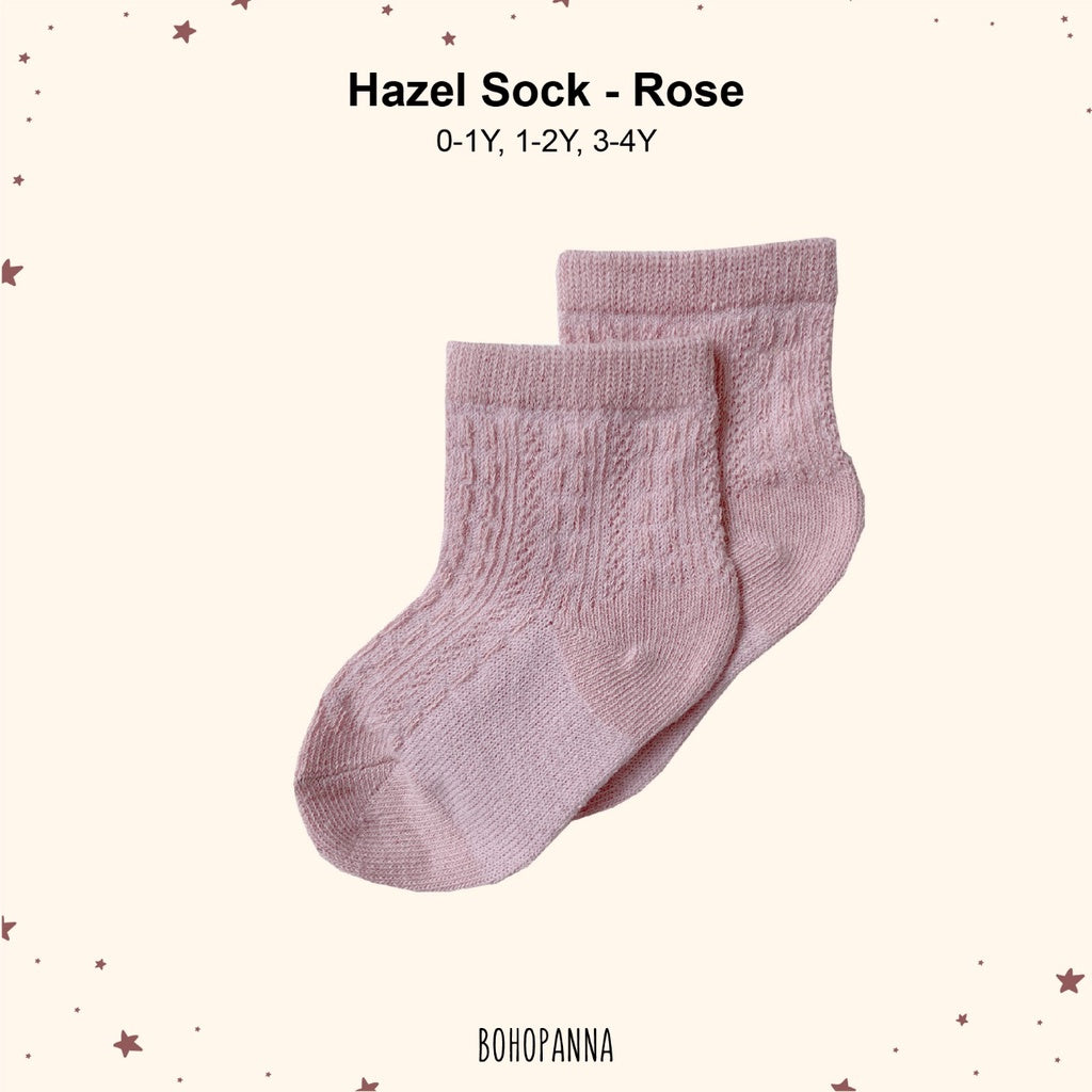 BohoPanna Hazel Socks 0-3Y Rajut Kaos Kaki Sock Bayi Anak