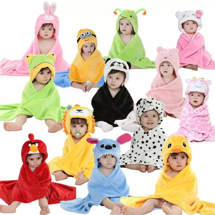 PILIH MOTIF Selimut Bayi Topi Boneka / Selimut bayi topi KARAKTER fleece / selimut bayi topi boneka 3D Just To You/ Kolako RANDOM LUCU