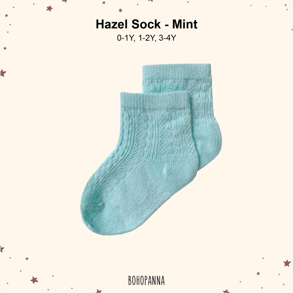 BohoPanna Hazel Socks 0-3Y Rajut Kaos Kaki Sock Bayi Anak