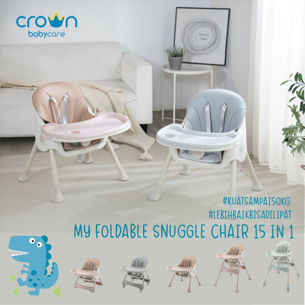 BISA GRAB / GOJEK Sugar Baby My Chair / Sit On Me / Fun Chair / 4in1 Sit On Me / Klassic Chair (Baby Booster & High Chair) : 6 Growing Stages