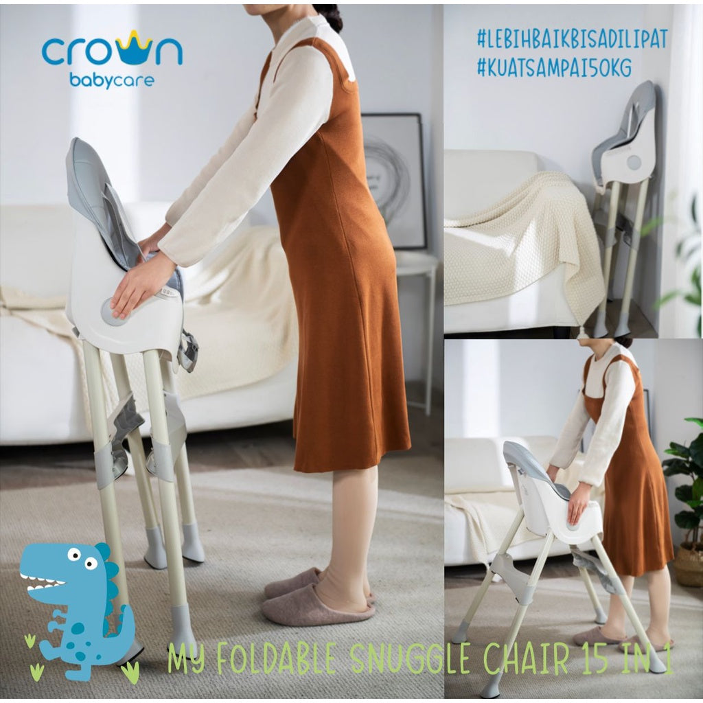 BISA GRAB / GOJEK Sugar Baby My Chair / Sit On Me / Fun Chair / 4in1 Sit On Me / Klassic Chair (Baby Booster & High Chair) : 6 Growing Stages