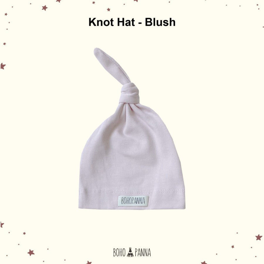 Bohopanna Knot Hat Topi Bayi 0-1 Tahun Polos Motif