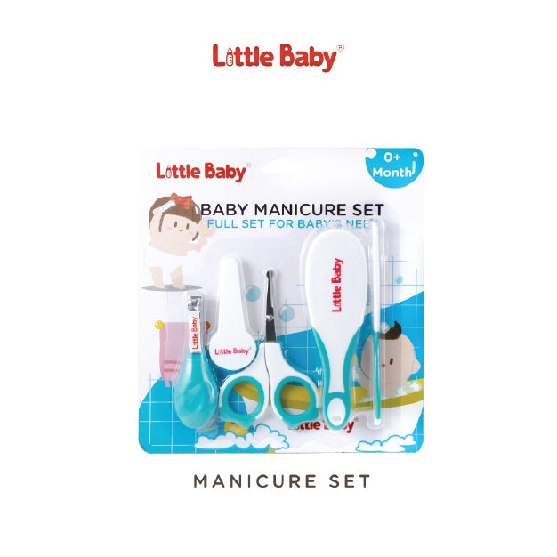 Sugar Baby Manicure 4in1 Baby Nail & Hair Kits (Perlengkapan Perawatan Kuku dan Rambut Bayi 4in1)