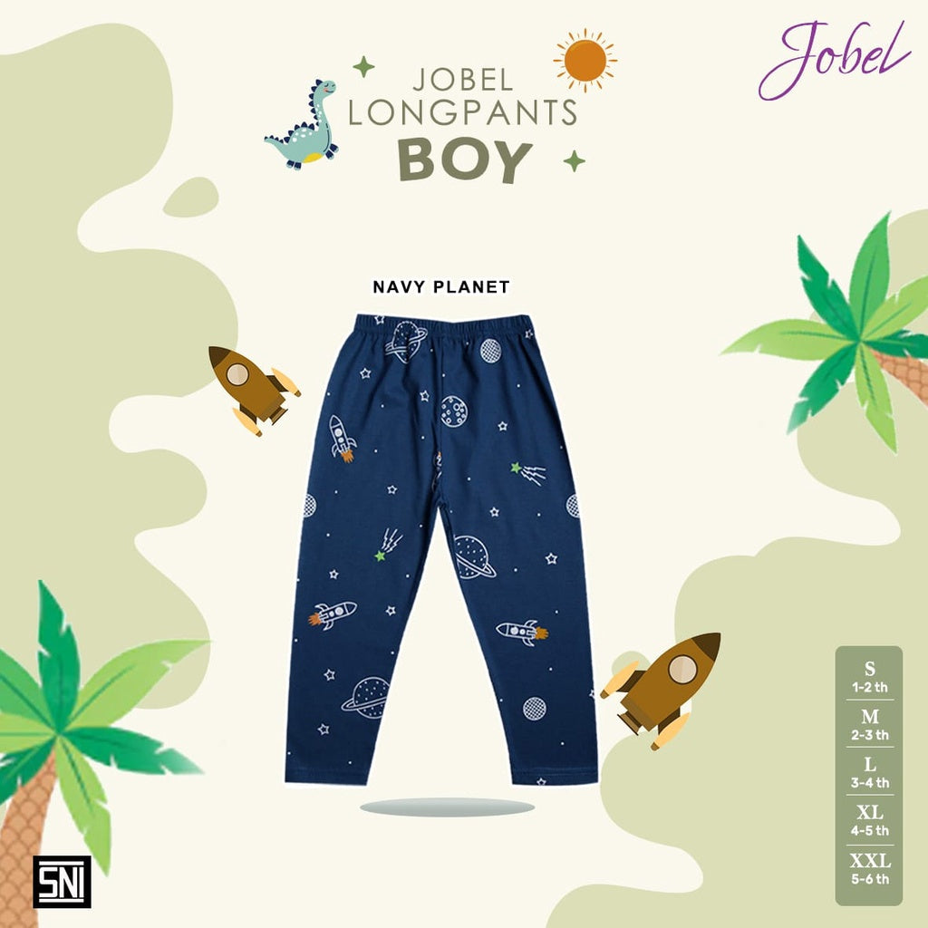 Jobel 1pcs 1-6 tahun Longpants Adventure Edition Celana Panjang Bayi Anak by Kazel