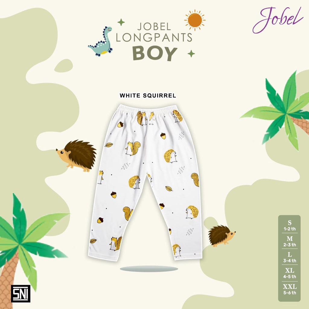 Jobel 1pcs 1-6 tahun Longpants Adventure Edition Celana Panjang Bayi Anak by Kazel