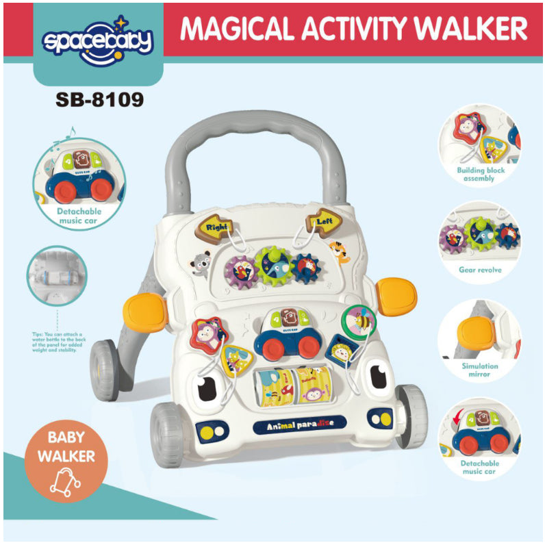 Sugar Baby Circus Walker Mini Car Push Baby / Spacebaby / 2in1 Walker Playmat Baby Walker