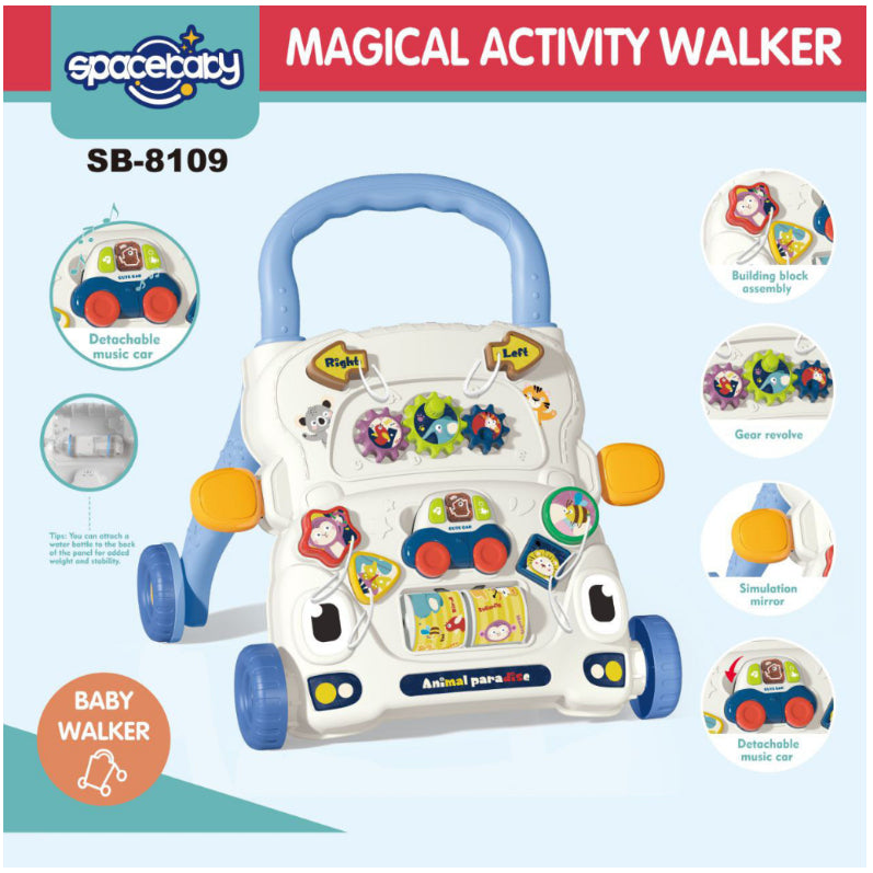 Sugar Baby Circus Walker Mini Car Push Baby / Spacebaby / 2in1 Walker Playmat Baby Walker