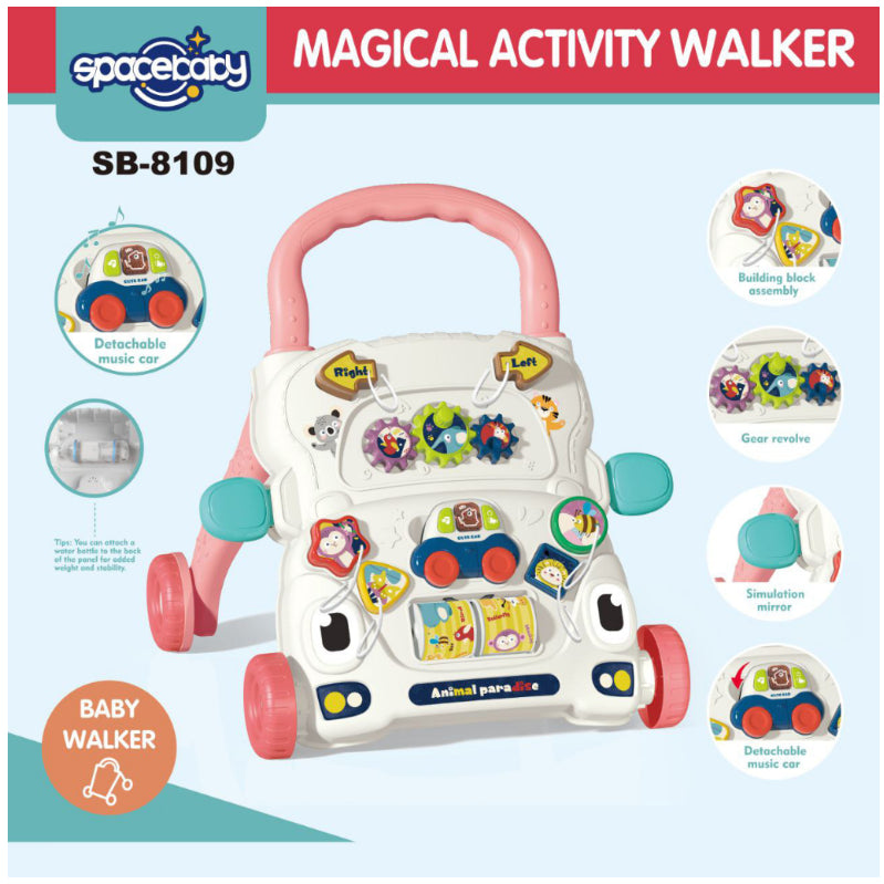 Sugar Baby Circus Walker Mini Car Push Baby / Spacebaby / 2in1 Walker Playmat Baby Walker