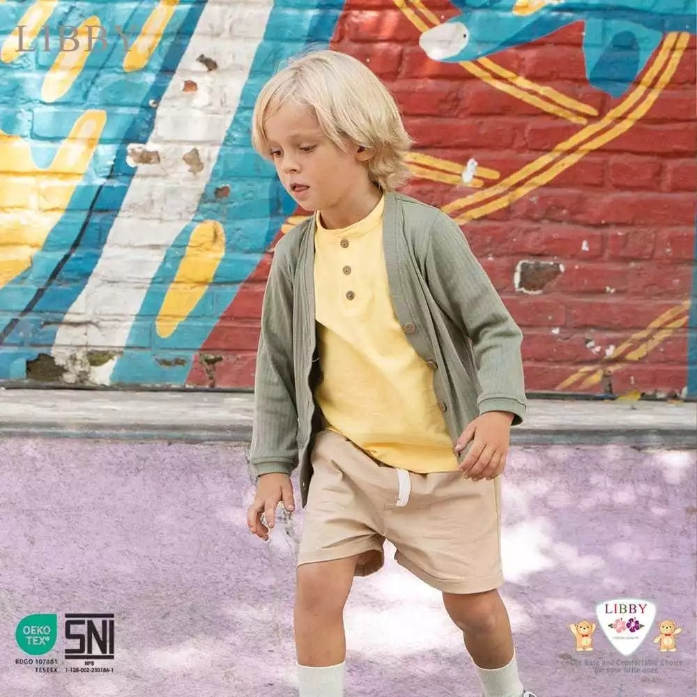 Libby Coco Shirt 9 Bulan - 10 Tahun Coco Shirt Polo Anak Kerah Bulat / Basic Collar Polo