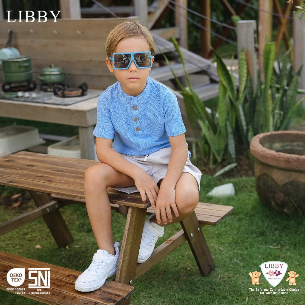 Libby Coco Shirt 9 Bulan - 10 Tahun Coco Shirt Polo Anak Kerah Bulat / Basic Collar Polo