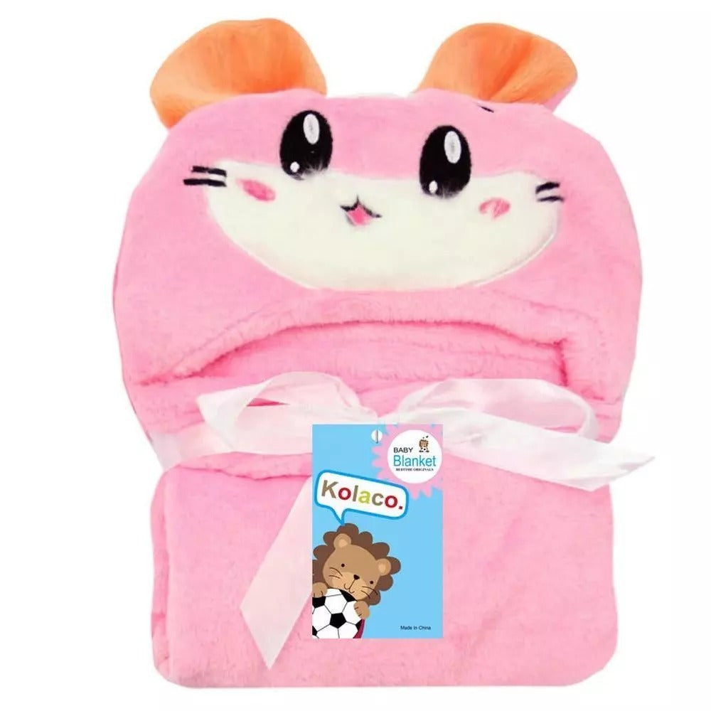 PILIH MOTIF Selimut Bayi Topi Boneka / Selimut bayi topi KARAKTER fleece / selimut bayi topi boneka 3D Just To You/ Kolako RANDOM LUCU