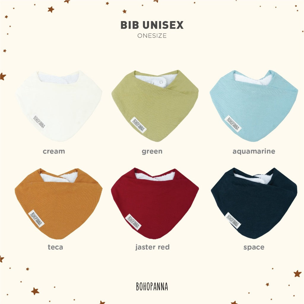 SALE AMBYAR BohoPanna BIB UNISEX Slabber Bayi Slaber Anak Extra Soft