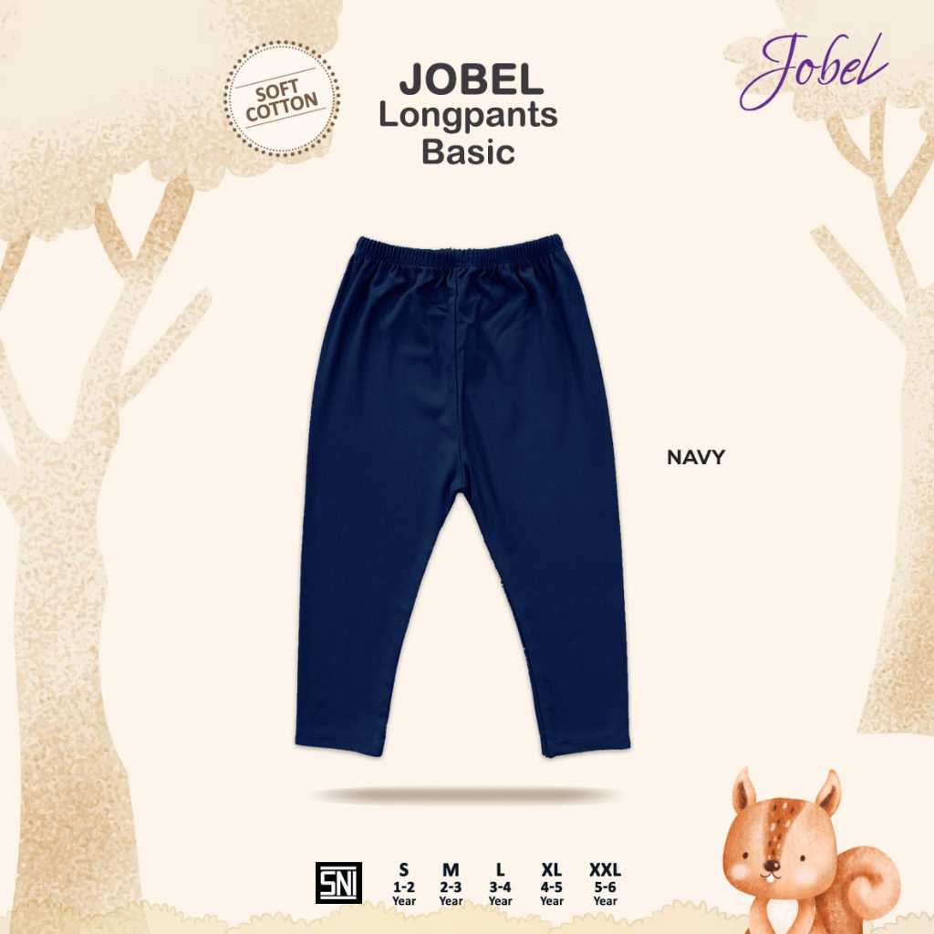 Jobel Longpants Basic 1-9 Tahun Celana Panjang Polos Katun Fashion Anak
