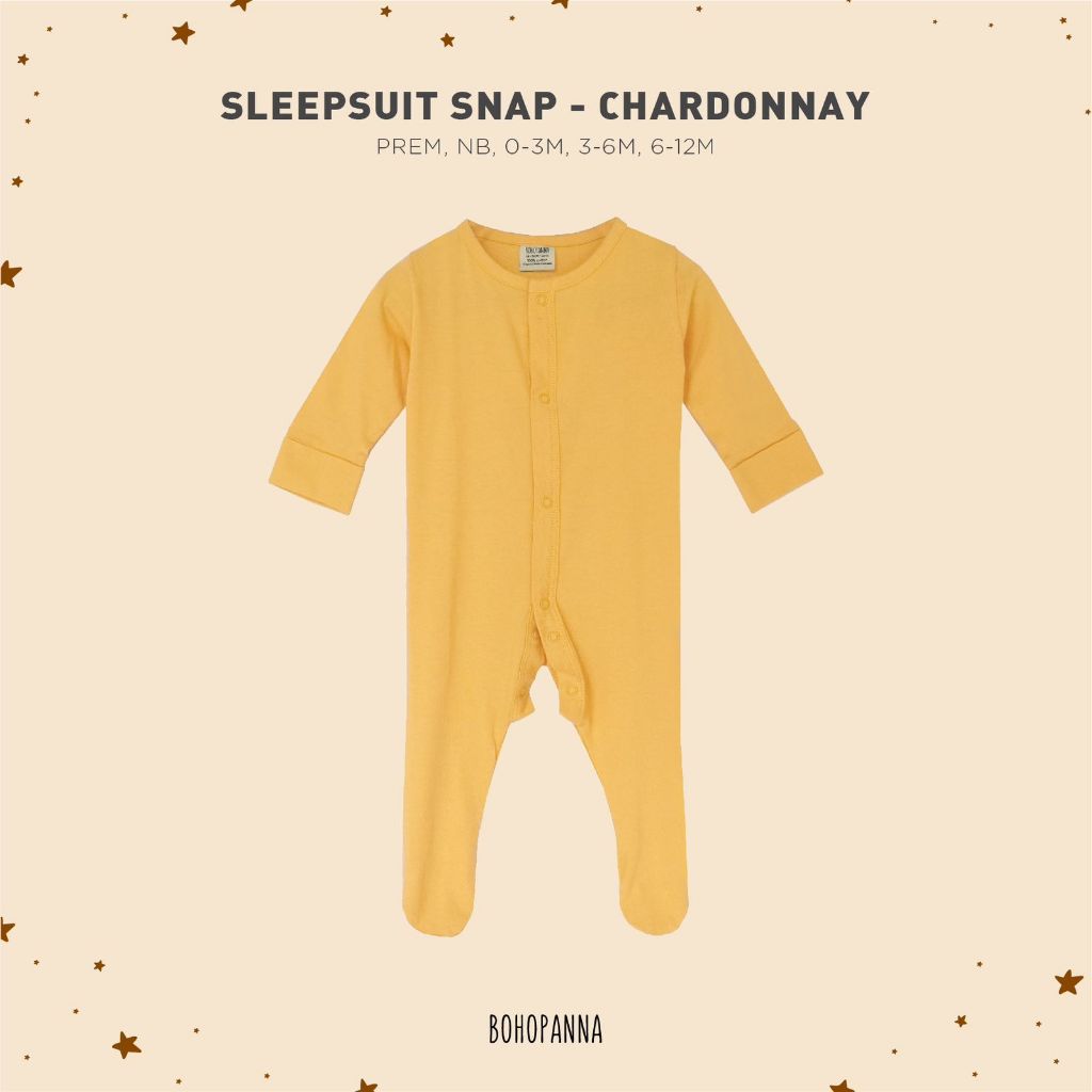 BohoPanna Sleepsuit Print Sleepsuit Bayi 0-1 Year Jumper Anak Katun