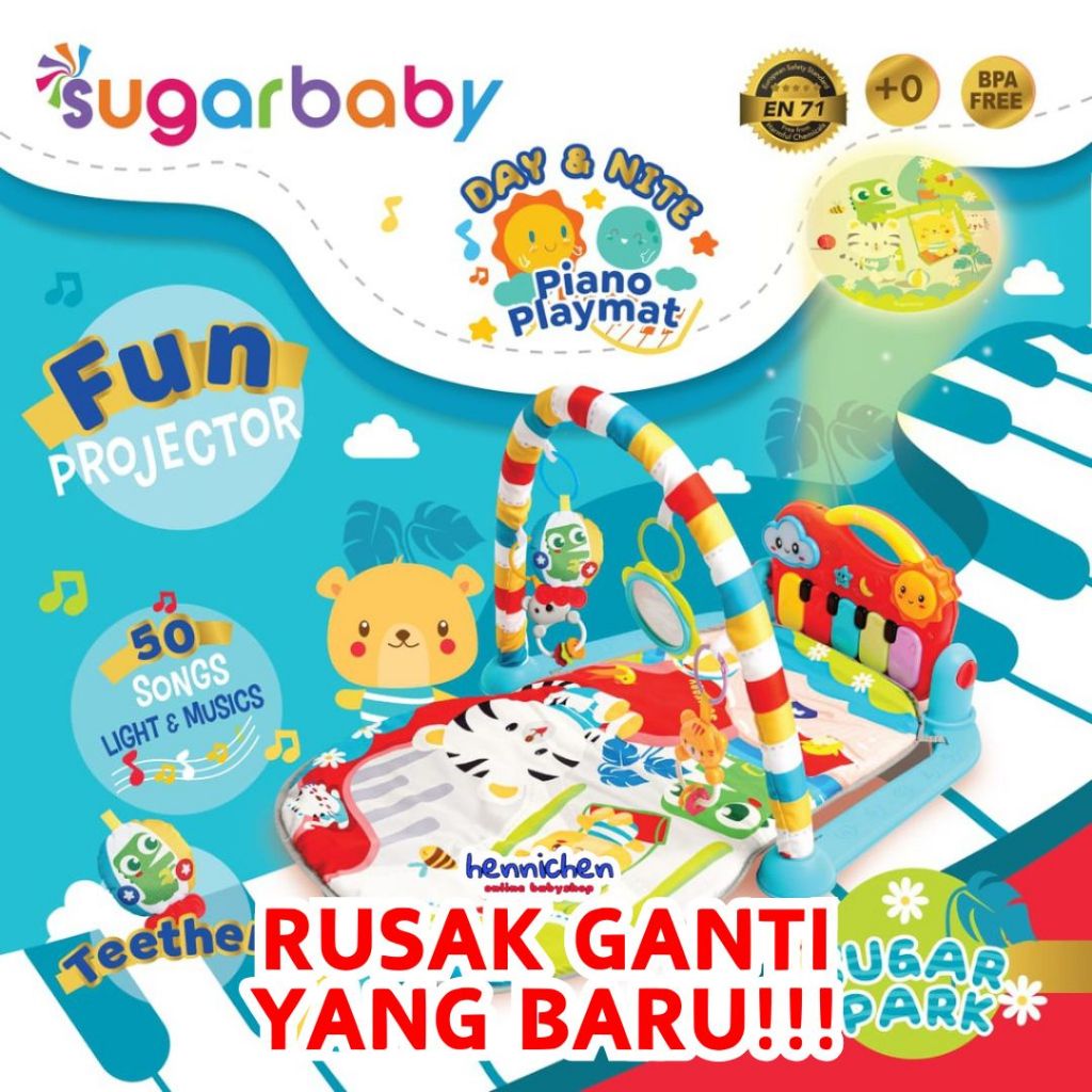 10in1 Sugar Baby / Mastela PREMIUM Bouncer Bayi Premium Rocker dgn Extra Large Seat
