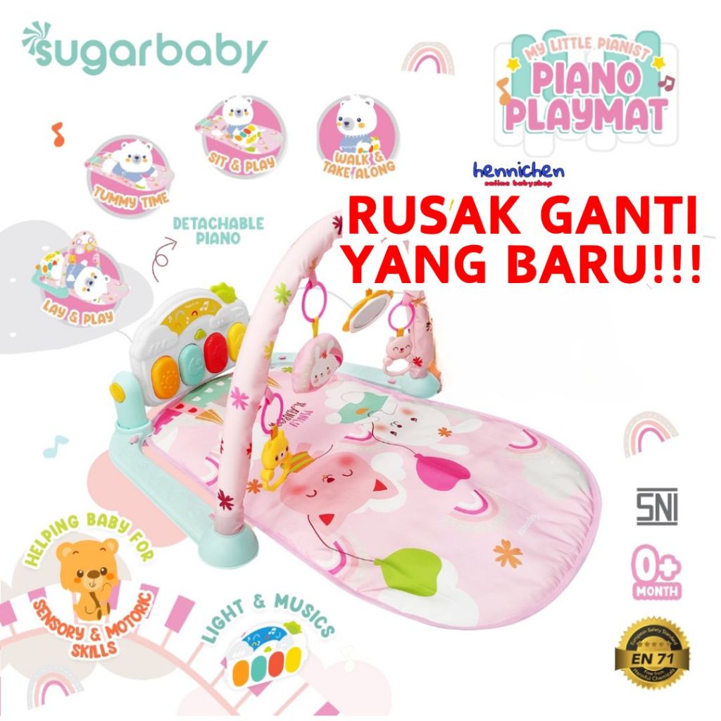 Sugar Baby All in 1 Piano Playmat / Spacebaby Mastela Smartstart Playgym / SpaceBaby SB8017 SB8013