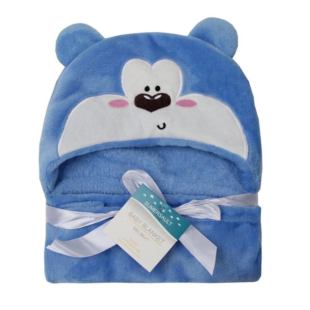 PILIH MOTIF Selimut Bayi Topi Boneka / Selimut bayi topi KARAKTER fleece / selimut bayi topi boneka 3D Just To You/ Kolako RANDOM LUCU