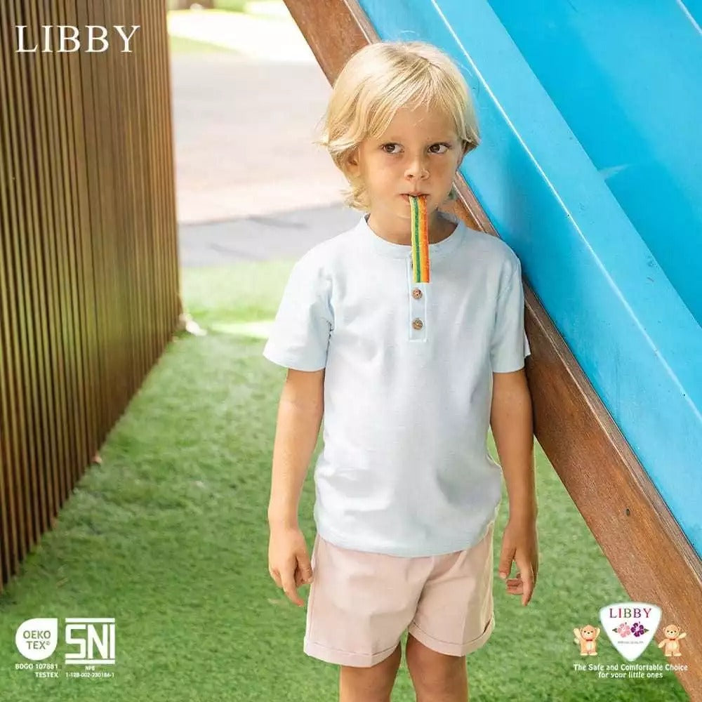 Libby Coco Shirt 9 Bulan - 10 Tahun Coco Shirt Polo Anak Kerah Bulat / Basic Collar Polo