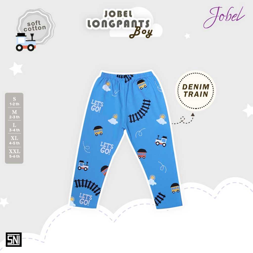 Jobel 1pcs 1-6 tahun Longpants Adventure Edition Celana Panjang Bayi Anak by Kazel