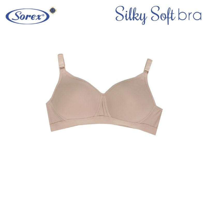 [ PILIH WARNA ] Sorex Bra Cup Besar Tanpa Kawat Busa Kait 3 Setara Cup B-C Silky Soft Bra Harian BH 9814 / Sorex Bra Cup Besar Tanpa Kawat Busa Kait 3 Setara Cup B-C Silky Soft Bra Harian BH 9815 99183