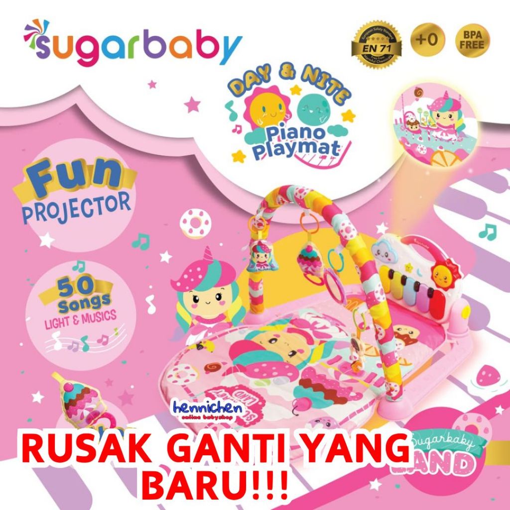 10in1 Sugar Baby / Mastela PREMIUM Bouncer Bayi Premium Rocker dgn Extra Large Seat