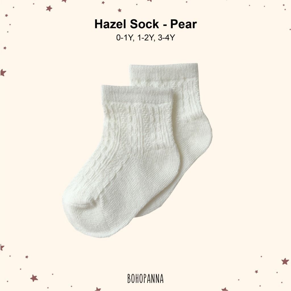 BohoPanna Hazel Socks 0-3Y Rajut Kaos Kaki Sock Bayi Anak