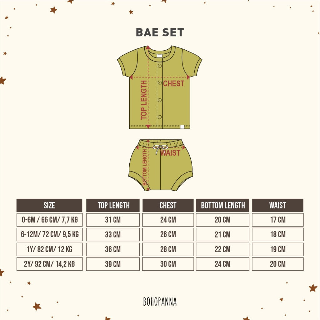 BOHO BABY BAE SET MOTIF PRINT SETELAN PIYAMA ANAK PENDEK BAJU ANAK BAJU SETELAN ANAK BOHOBABY BOHOPANNA PART 2