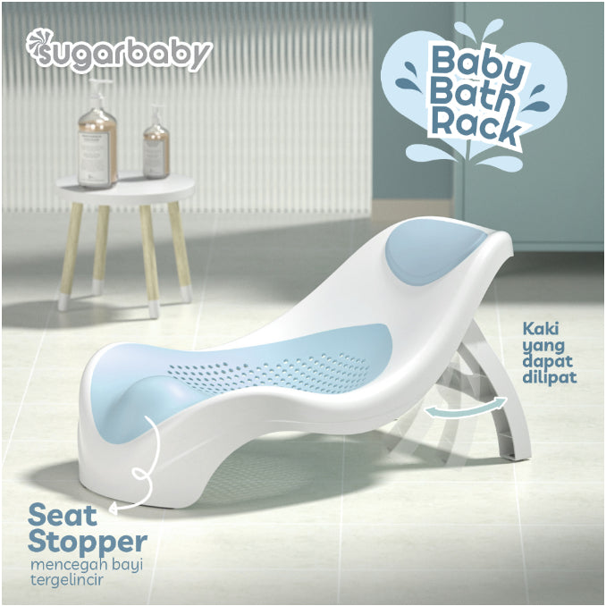 Sugar Baby Bath Rack/ Alas Mandi Bayi / Baby Bather / Alas Bak Mandi Bayi / Dudukan Bak Mandi Bayi