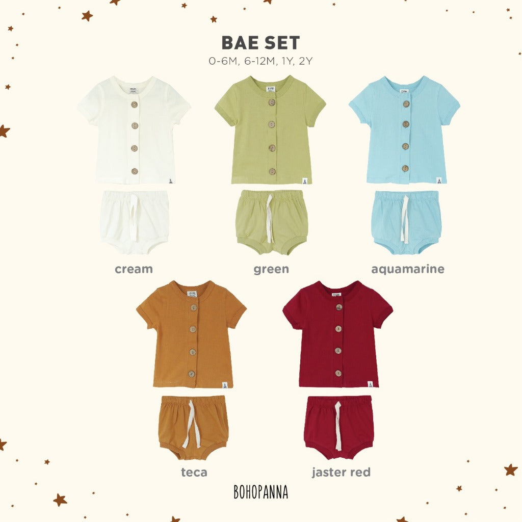 BOHO BABY BAE SET MOTIF PRINT SETELAN PIYAMA ANAK PENDEK BAJU ANAK BAJU SETELAN ANAK BOHOBABY BOHOPANNA PART 2