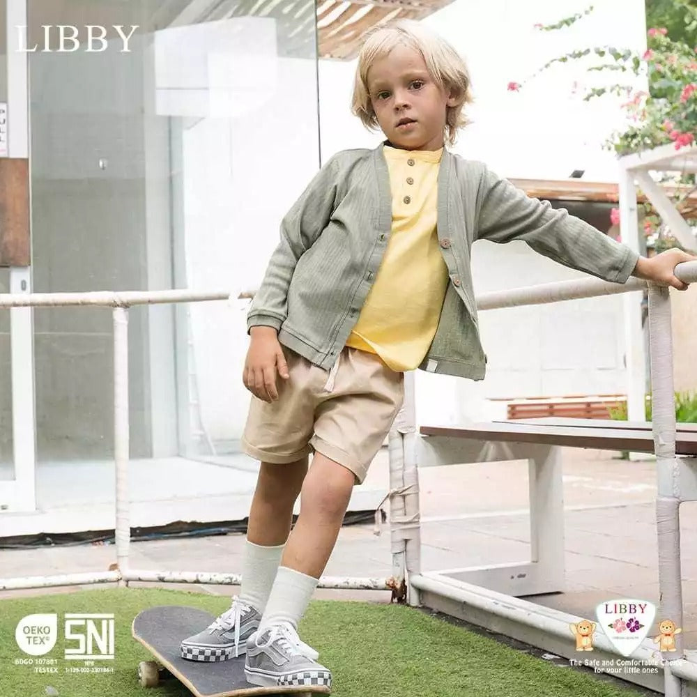 Libby Coco Shirt 9 Bulan - 10 Tahun Coco Shirt Polo Anak Kerah Bulat / Basic Collar Polo
