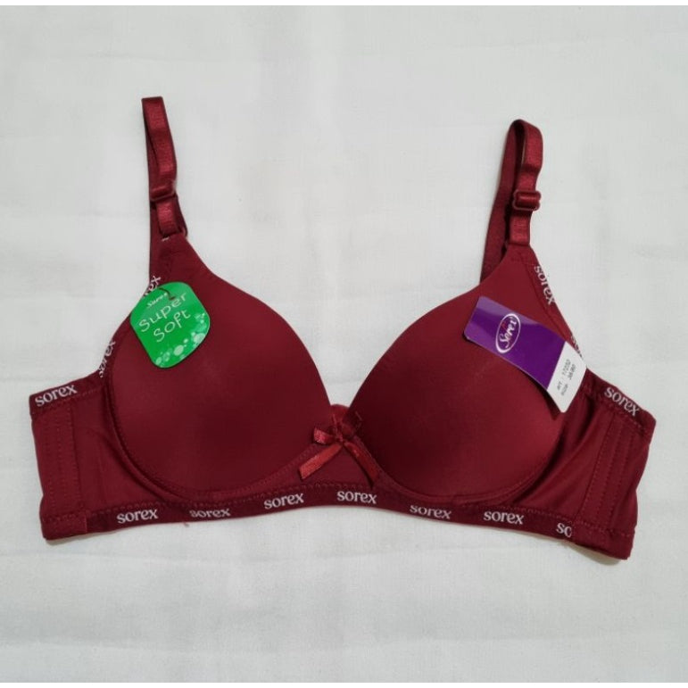 Sorex Bra 34-40 Dengan Busa Tanpa Kawat Kait 2 Setara Cup B BH 17232 17228