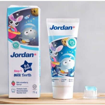 Sikat Gigi Jordan Anak Step 1 / Step 2 / Step 3 / Jordan Toothbrush / Toothpaste / Dewasa / Sikat Gigi Buddy 1-4 Tahun 5-10 Tahun