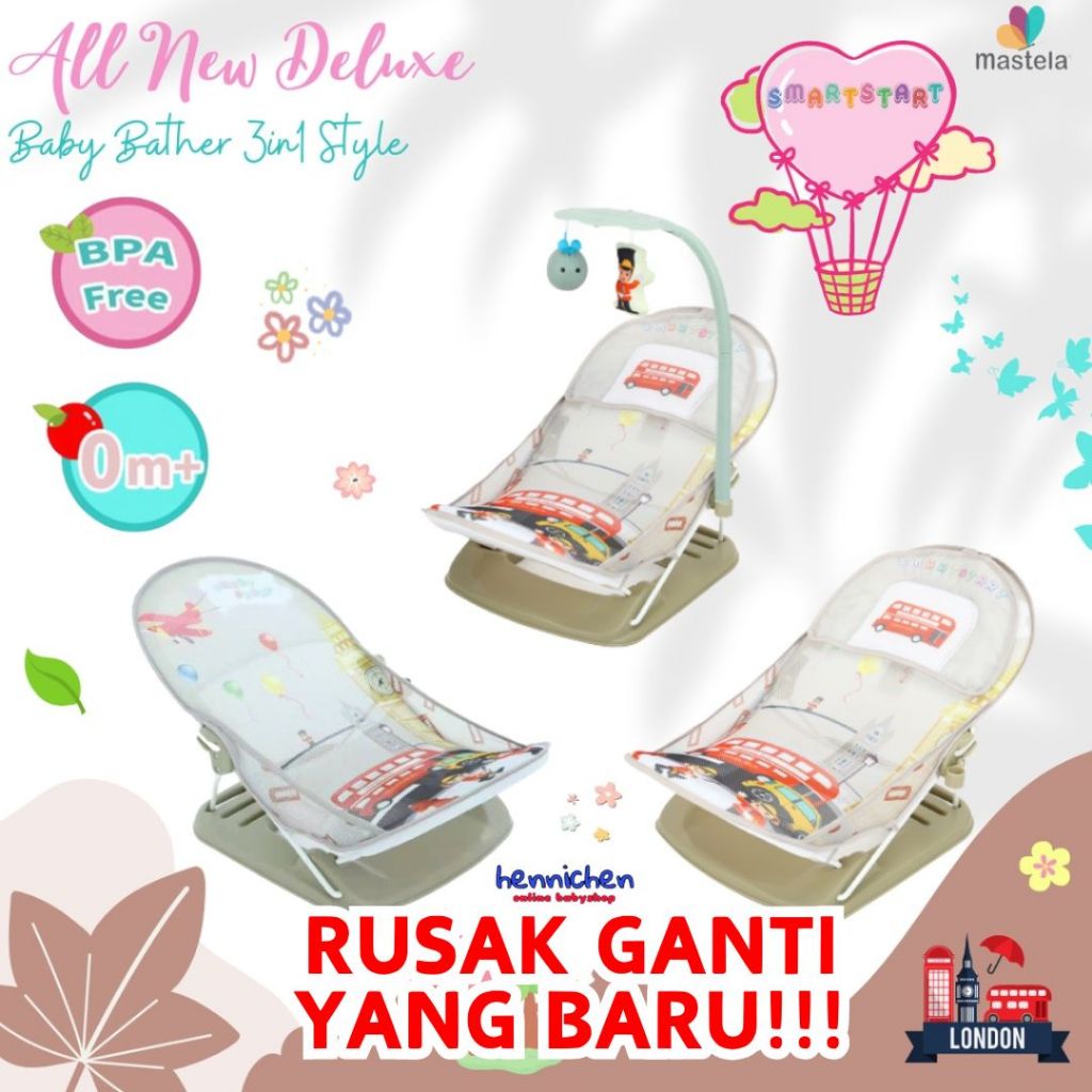 Sugar Baby Baby Bather Tempat Mandi Bayi / Spacebaby / snuggle Smartstart Mastela Baby Bather 2in1