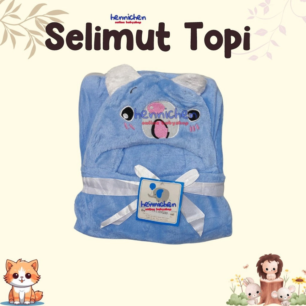 PILIH MOTIF Selimut Bayi Topi Boneka / Selimut bayi topi KARAKTER fleece / selimut bayi topi boneka 3D Just To You/ Kolako RANDOM LUCU