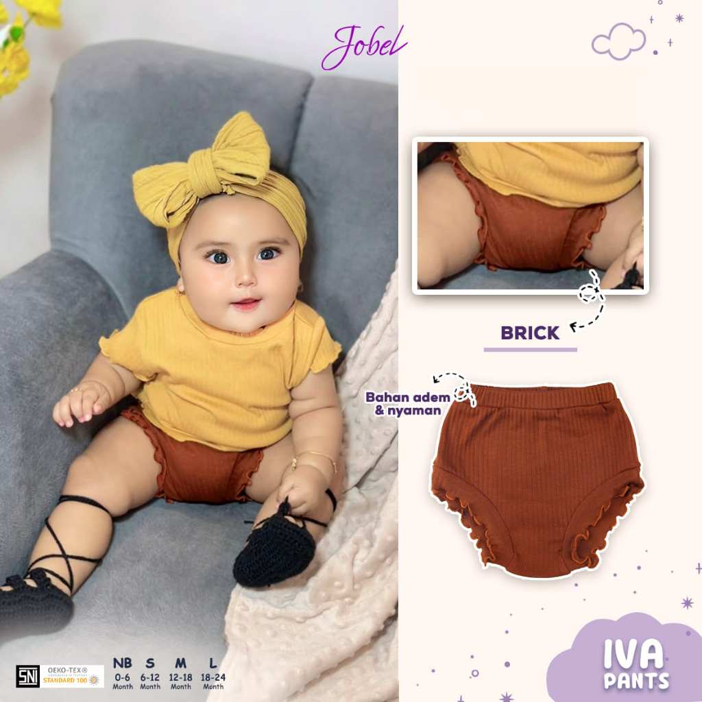 Jobel Iva Pants (0 sd 24 bulan) Celana Pendek Anak Bayi