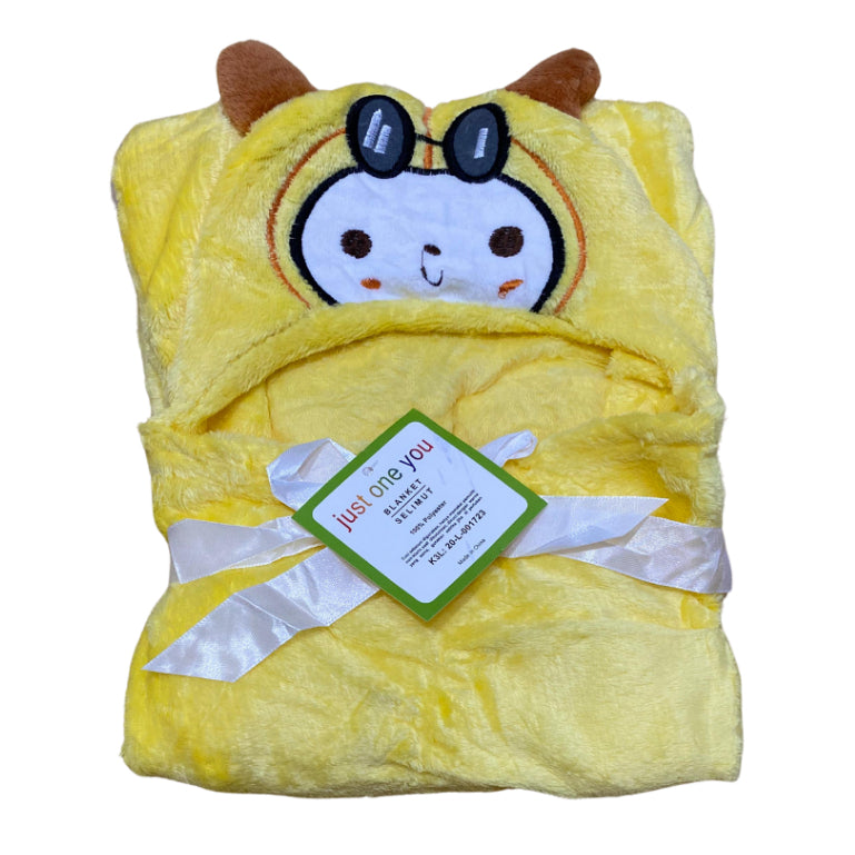 PILIH MOTIF Selimut Bayi Topi Boneka / Selimut bayi topi KARAKTER fleece / selimut bayi topi boneka 3D Just To You/ Kolako RANDOM LUCU
