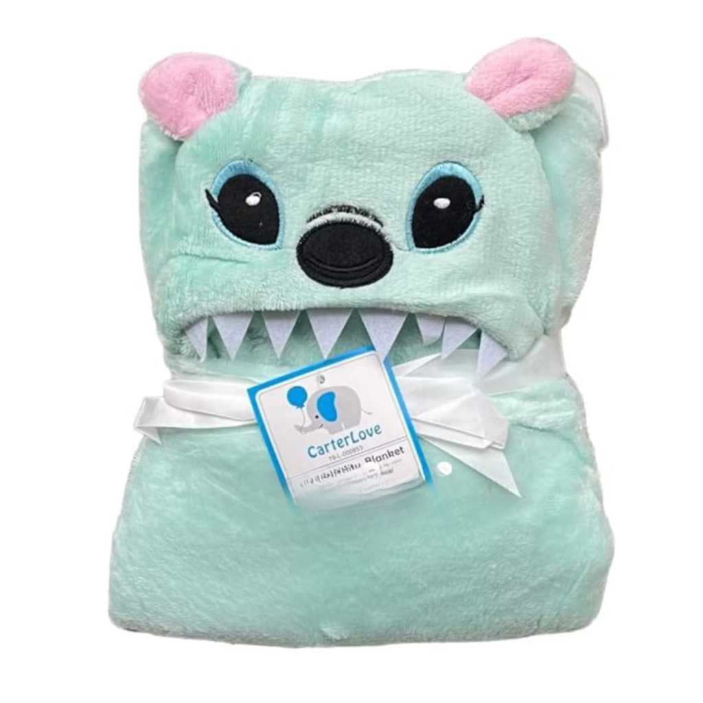 PILIH MOTIF Selimut Bayi Topi Boneka / Selimut bayi topi KARAKTER fleece / selimut bayi topi boneka 3D Just To You/ Kolako RANDOM LUCU