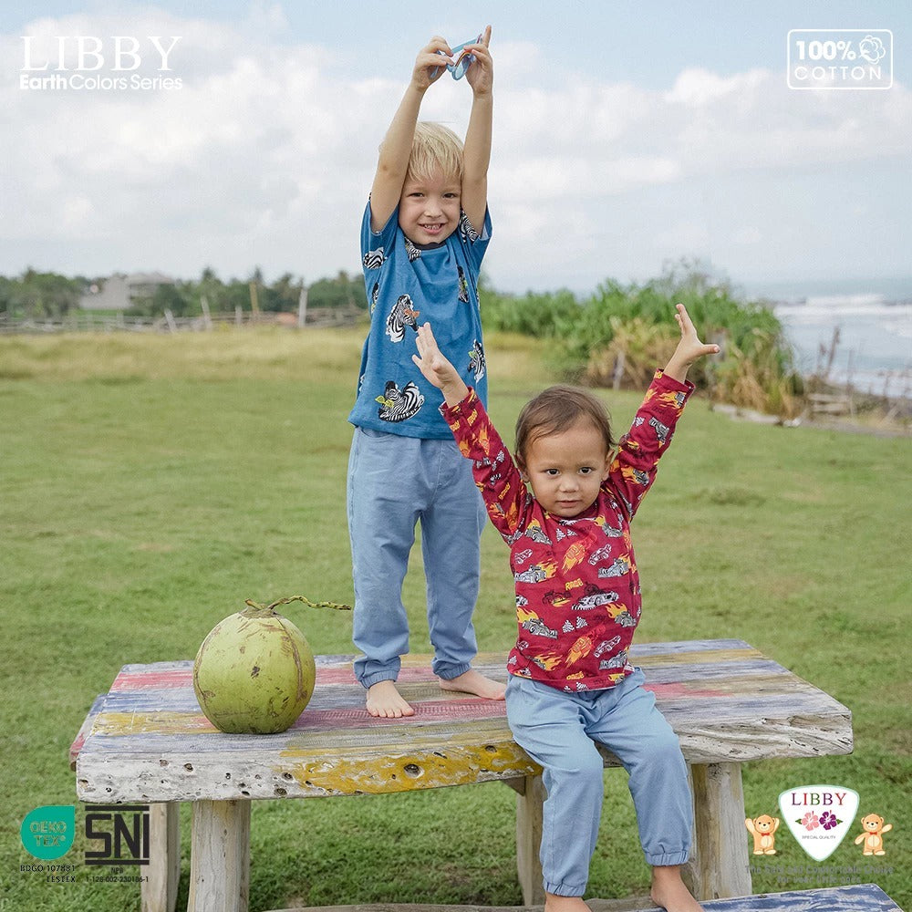 Libby Tom Denim / Long Denim 9 Bulan - 12 Tahun Celana Panjang Denim Anak Unisex Earth Series