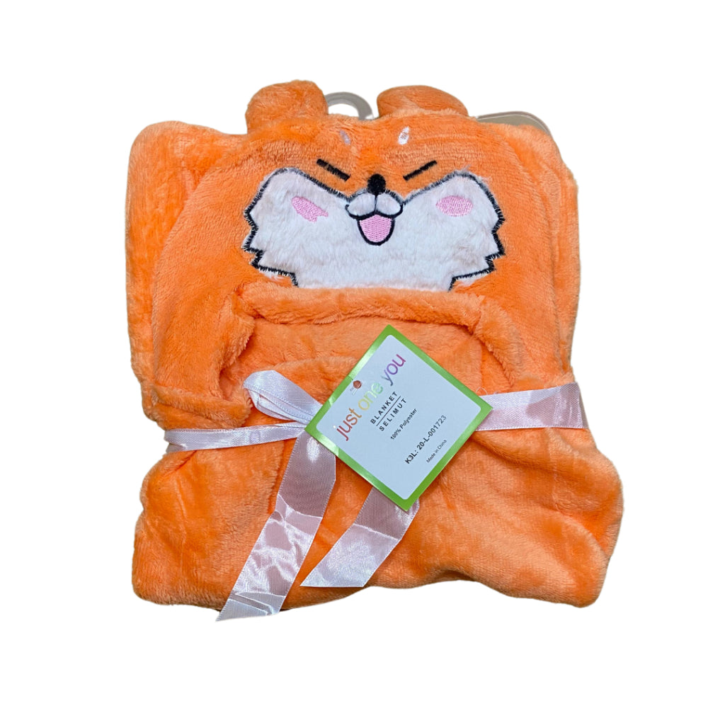 PILIH MOTIF Selimut Bayi Topi Boneka / Selimut bayi topi KARAKTER fleece / selimut bayi topi boneka 3D Just To You/ Kolako RANDOM LUCU