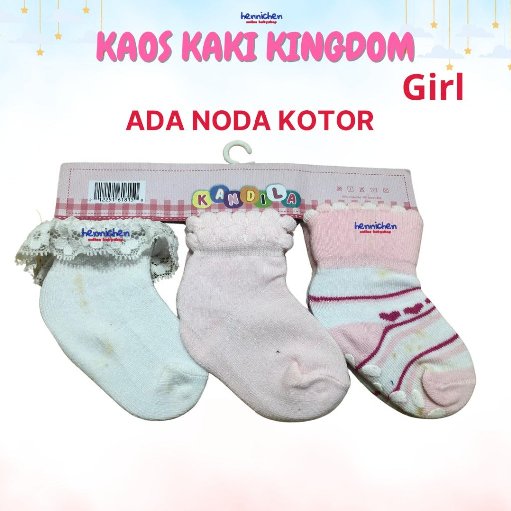 BANYAK MOTIF RANDOM PROMO1.1   MURAH 3 Pcs Kaos Kaki baby WINTEKU newborn size 0-6 Bulan