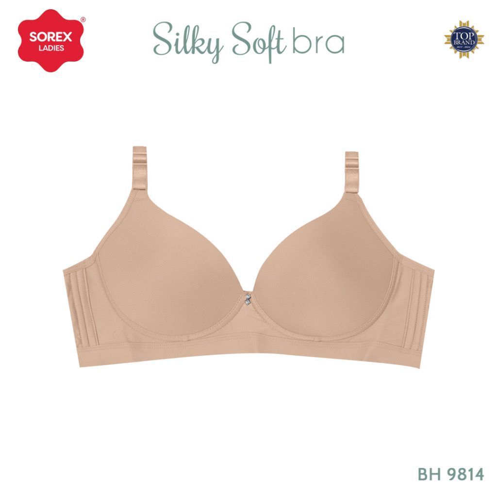 [ PILIH WARNA ] Sorex Bra Cup Besar Tanpa Kawat Busa Kait 3 Setara Cup B-C Silky Soft Bra Harian BH 9814 / Sorex Bra Cup Besar Tanpa Kawat Busa Kait 3 Setara Cup B-C Silky Soft Bra Harian BH 9815 99183