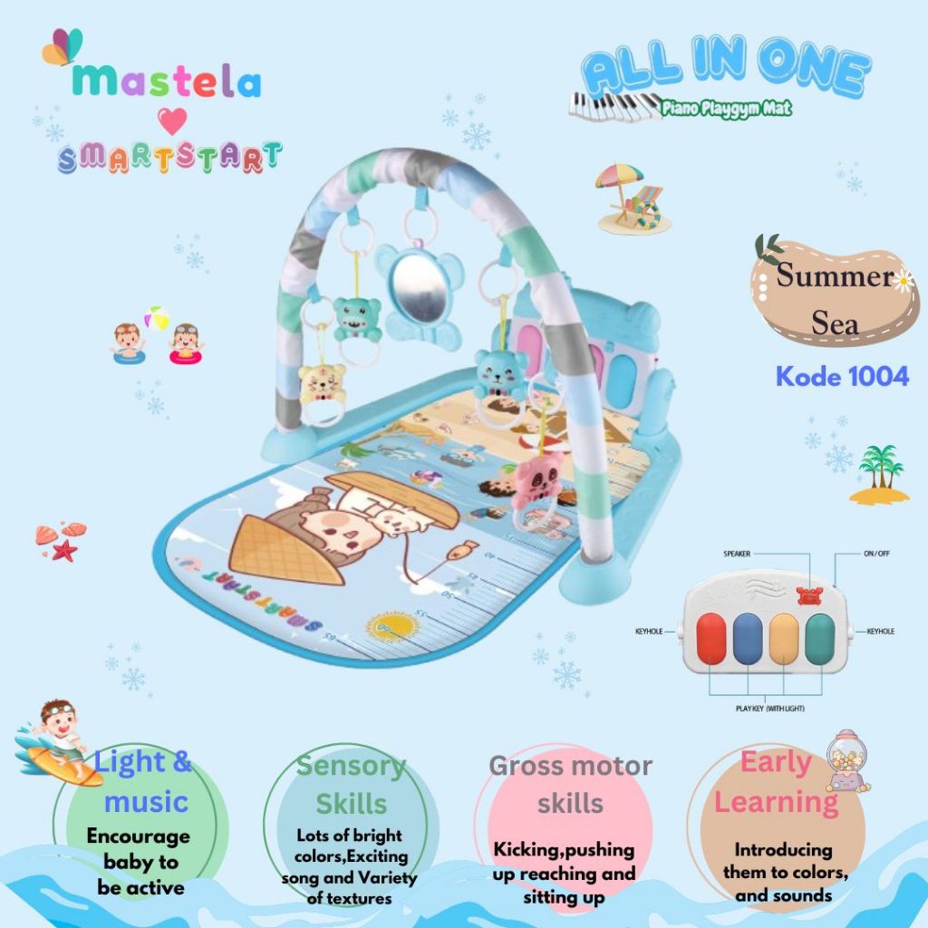 Sugar Baby All in 1 Piano Playmat / Spacebaby Mastela Smartstart Playgym / SpaceBaby SB8017 SB8013
