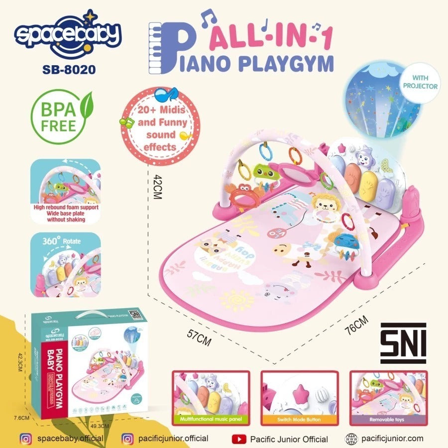 Sugar Baby All in 1 Piano Playmat / Spacebaby Mastela Smartstart Playgym / SpaceBaby SB8017 SB8013