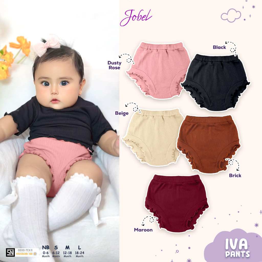 Jobel Iva Pants (0 sd 24 bulan) Celana Pendek Anak Bayi