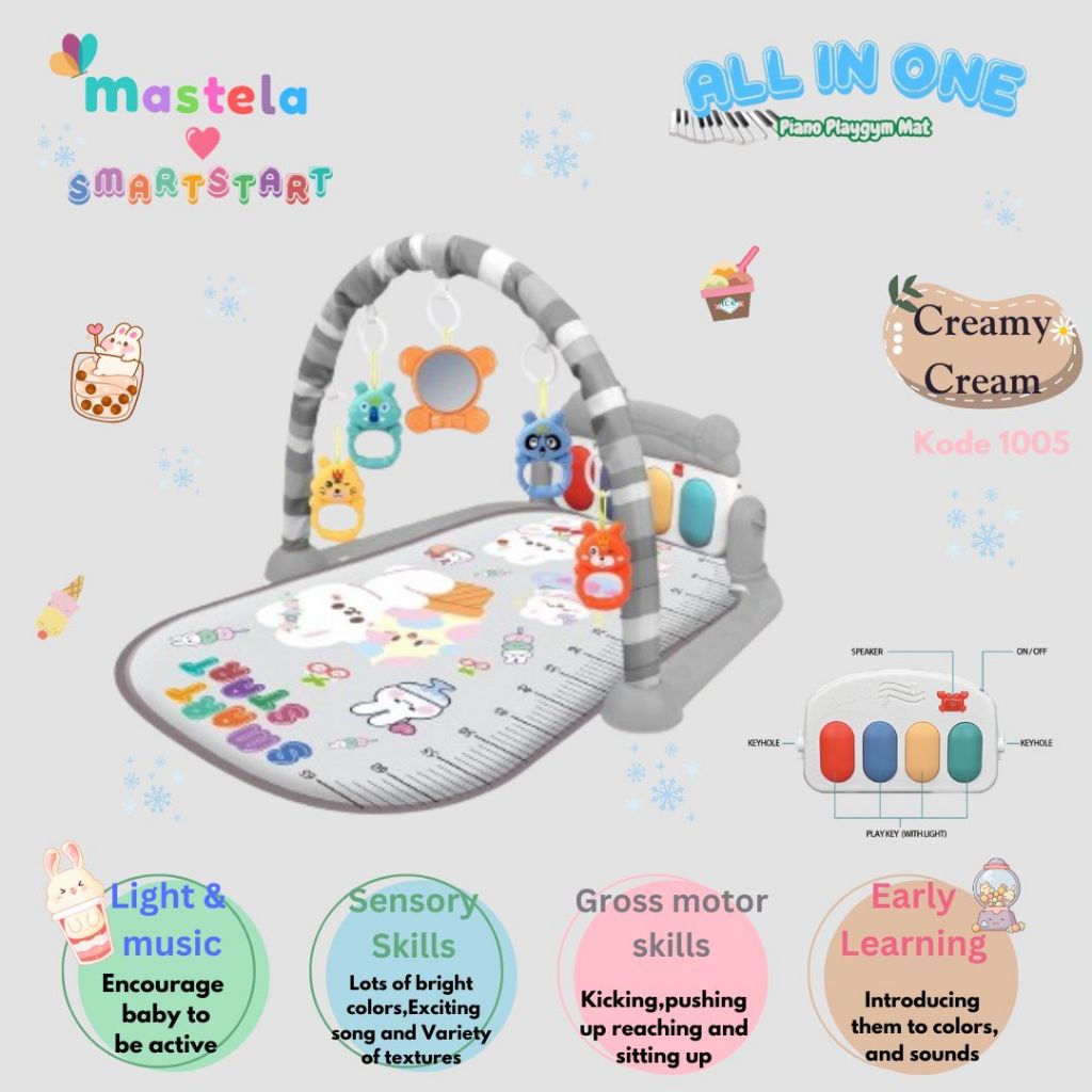 Sugar Baby All in 1 Piano Playmat / Spacebaby Mastela Smartstart Playgym / SpaceBaby SB8017 SB8013